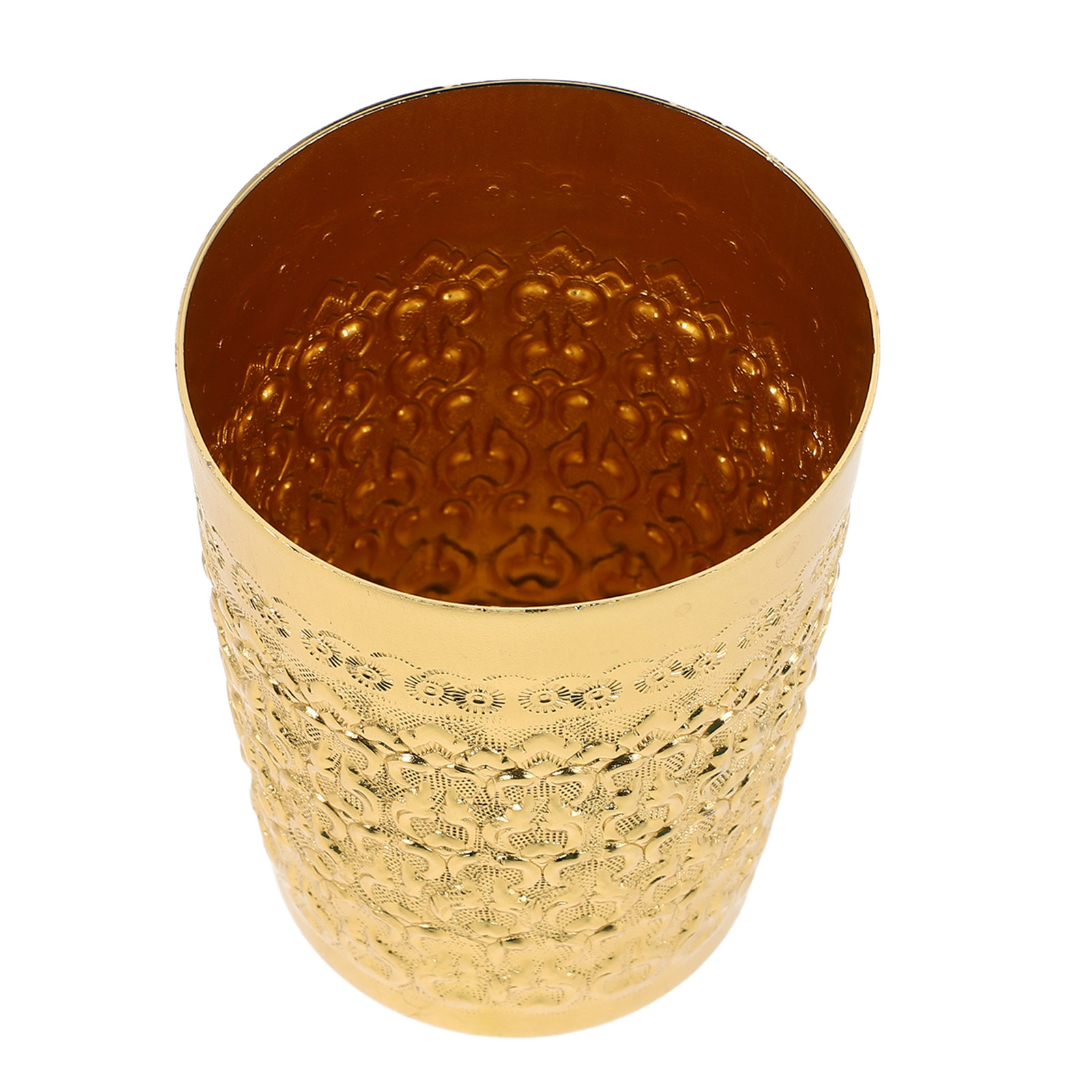 Coffee Tea Thai - Taza de Metal Estilo Tailandés Vintage,