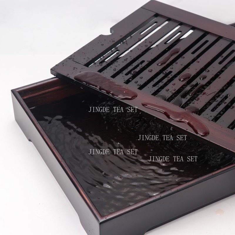 Bamboo Tea Tray - Bandeja de Té Rectangular de Bambú
