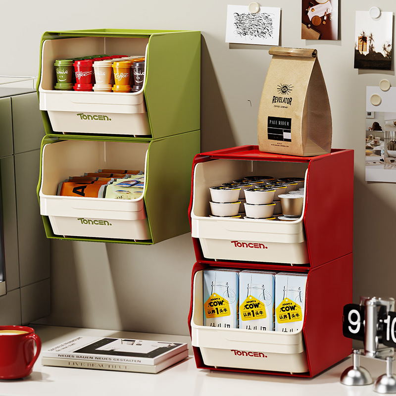 Coffee Tea Box - Soporte para cápsulas de café, caja