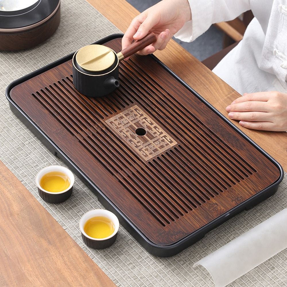 Bamboo Tea Tray - Nuevo Bandeja de té de bambú,