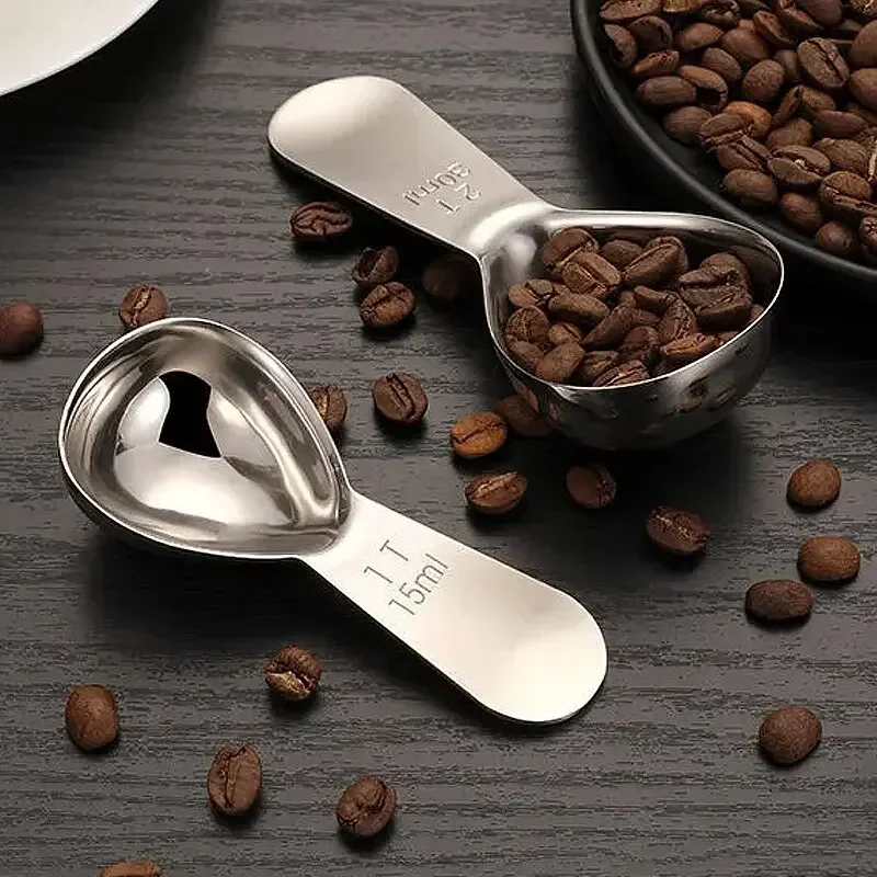 Coffee Tea And Sugar Set - Cuchara medidora de café de acero