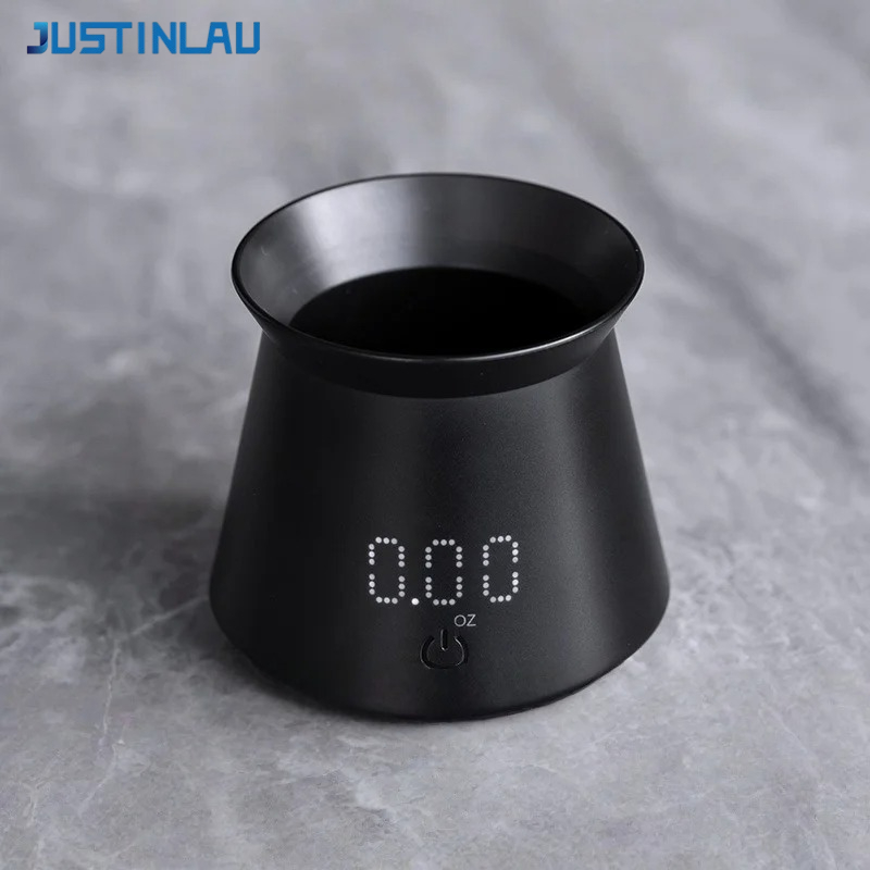 Coffee Tea Bean - Báscula Digital para Café JUSTINLAU Mini,