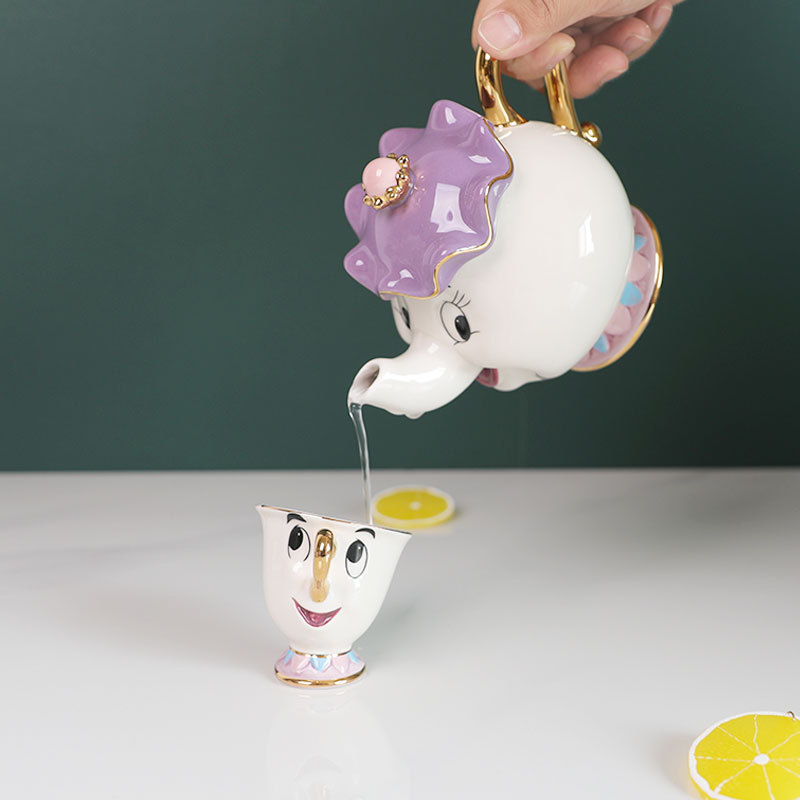 Coffee Tea And Sugar Set - Tetera de dibujos animados La Bella