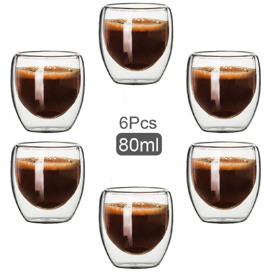 Coffee Tea And Sugar Set - Tazas de café de vidrio de