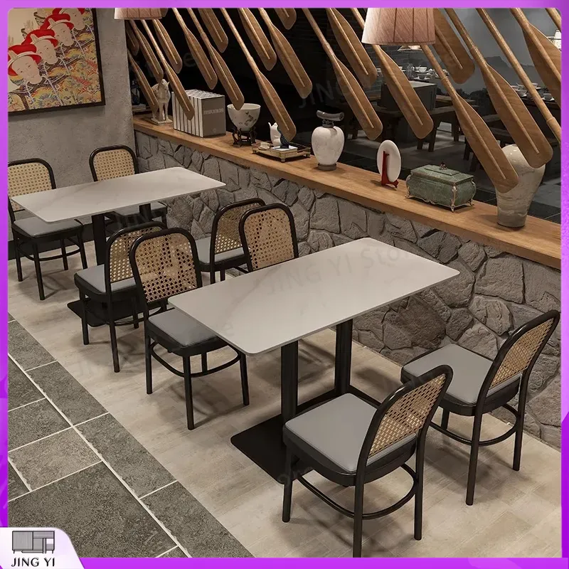 Coffee Tea Thai - Juego de Mesa y Sillas Redondas