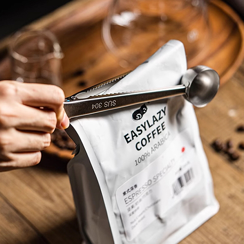 Coffee Tea And Leaf - Cuchara de Café de Acero Inoxidable