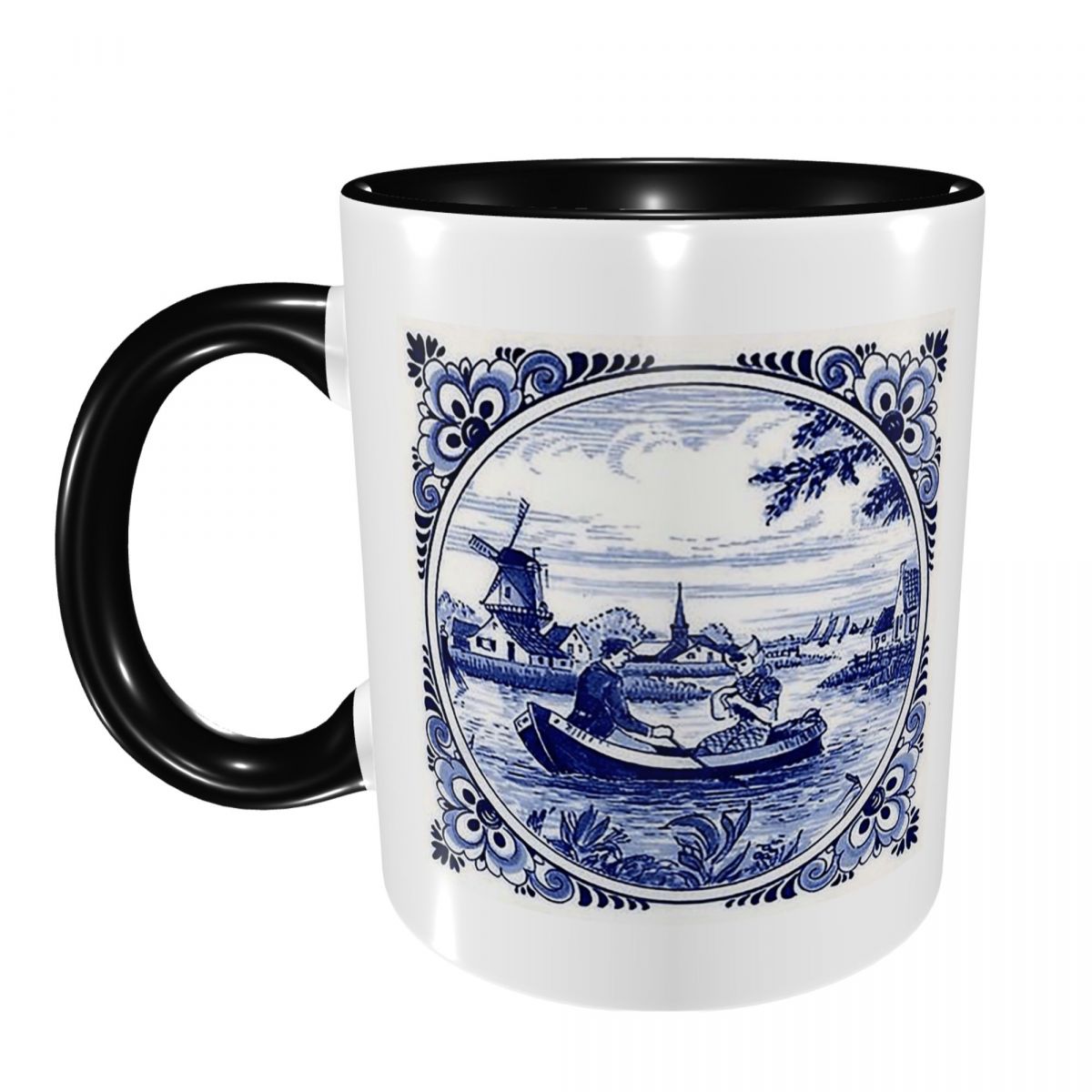 Coffee Tea Drink - Taza de cerámica divertida con diseño
