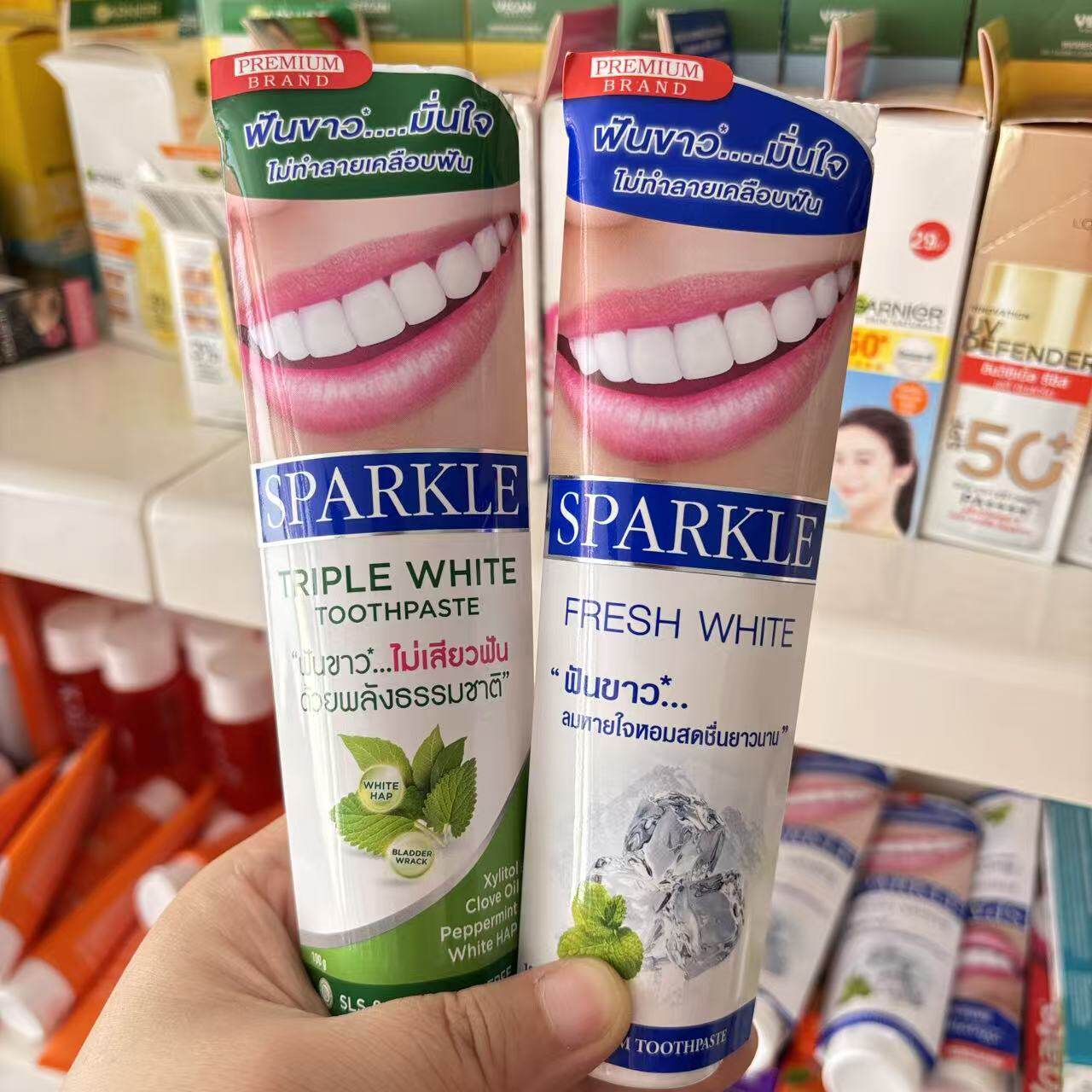Coffee Tea Thai - Pasta de Dientes Quitamanchas Thai Sparkle