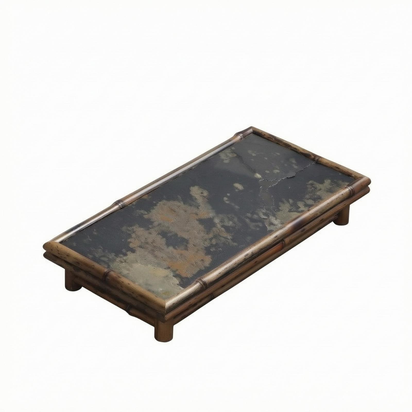 Bamboo Tea Tray - Bandeja de Bambú Rústica para Servir