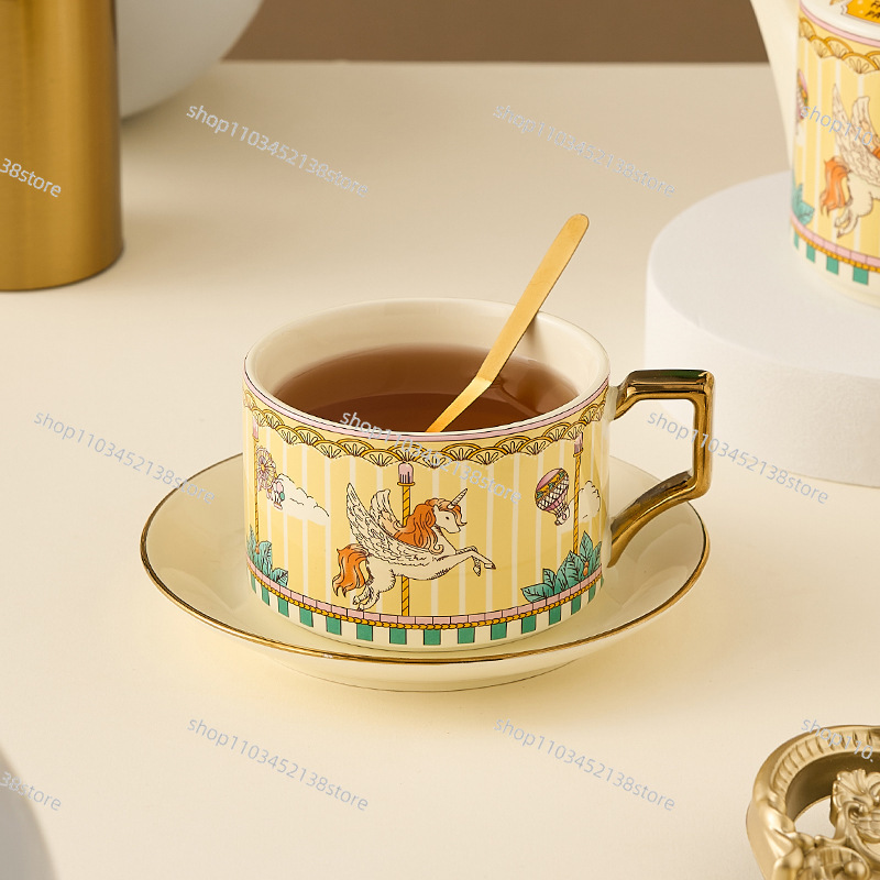 Juego de té de cerámica, caja  - Coffee Tea Box reseña y precio