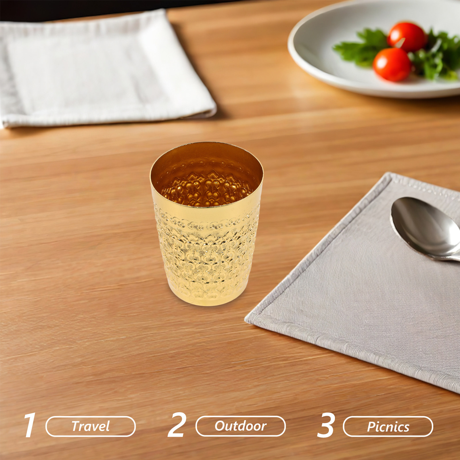 Taza de Metal Estilo Tailandés - Coffee Tea Thai reseña y precio