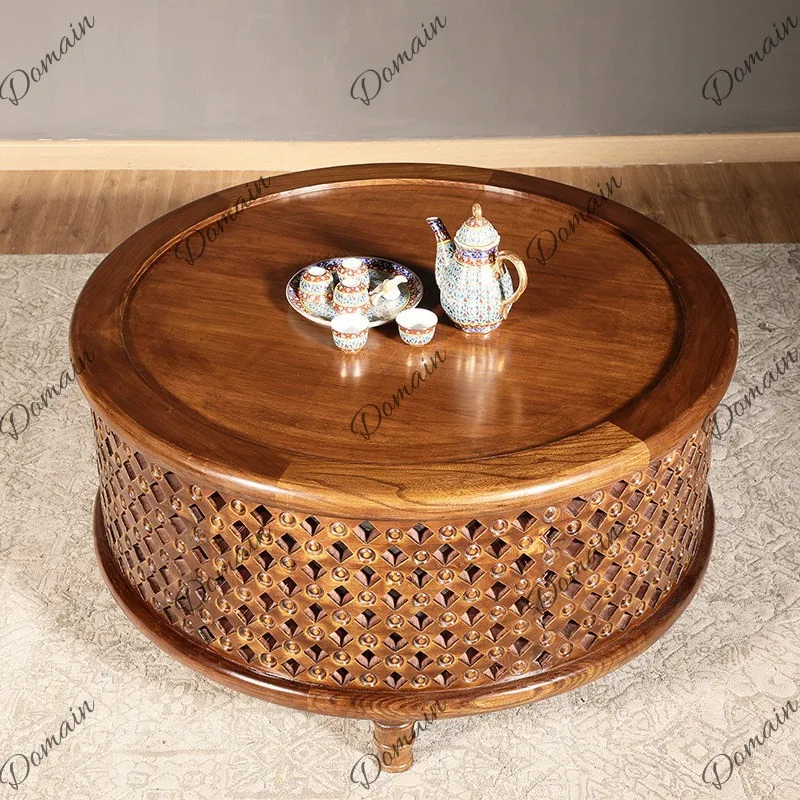 Mesa de Centro Redonda de Made - Coffee Tea Thai reseña y precio