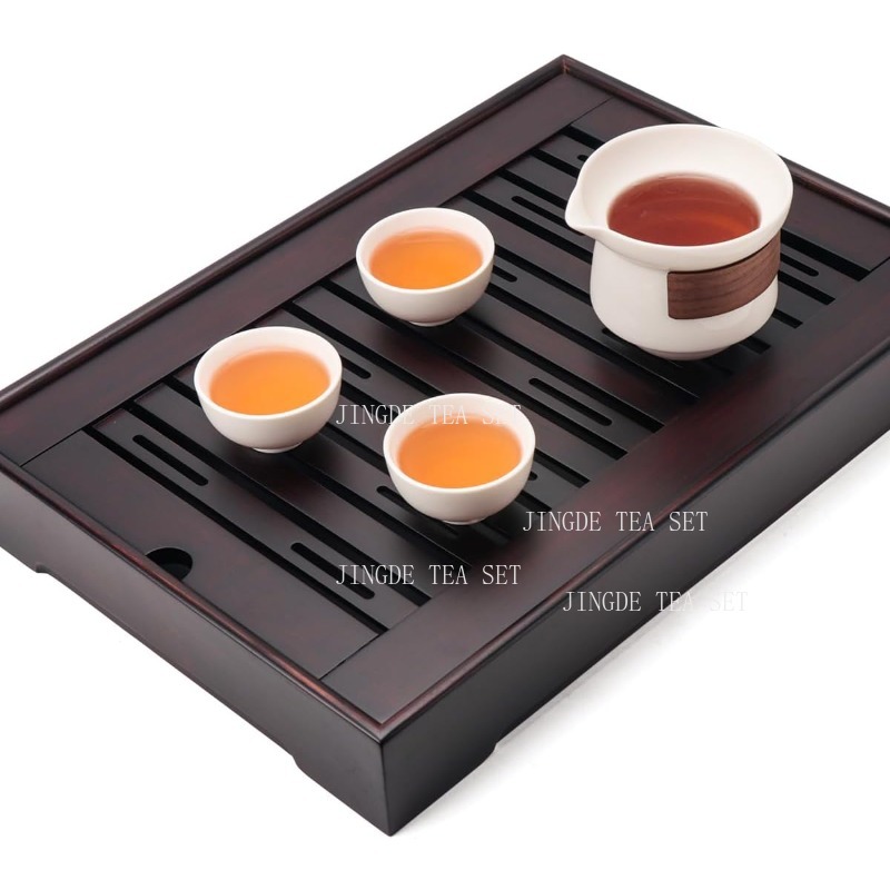 Bandeja de Té Rectangular de B - Bamboo Tea Tray reseña y precio