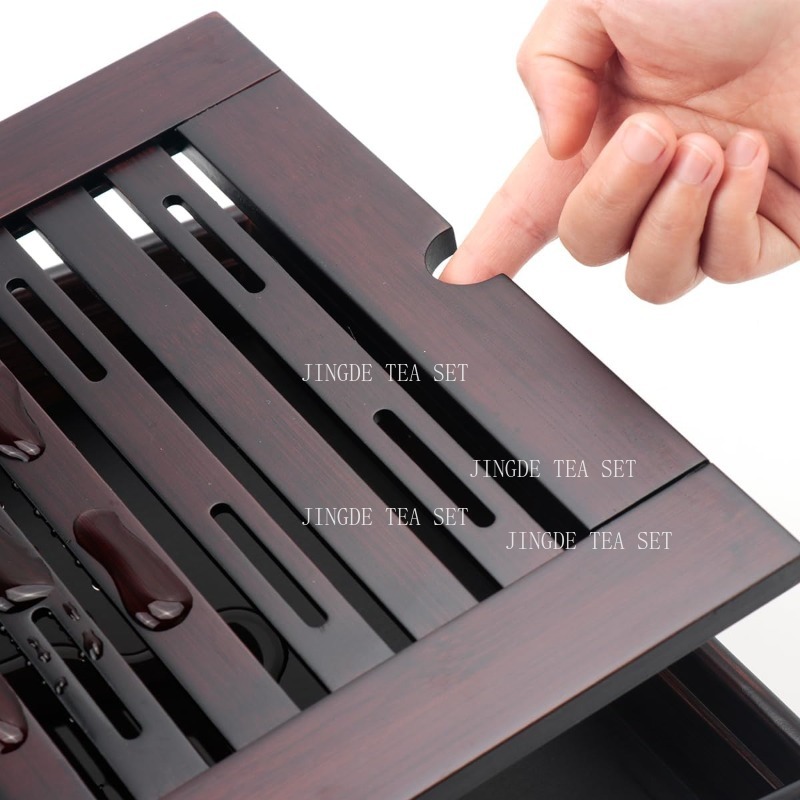 Bandeja de Té Rectangular de B - Bamboo Tea Tray reseña y precio