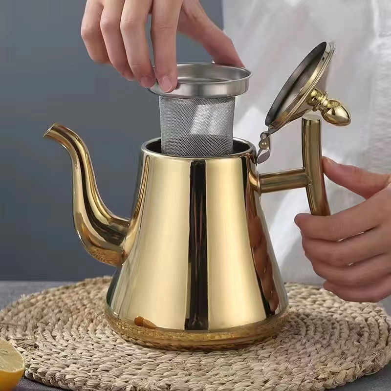 Tetera de Acero Inoxidable Pul - Coffee Tea And Leaf reseña y precio