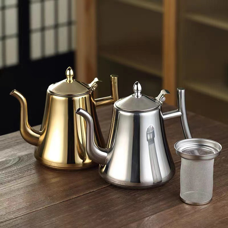 Tetera de Acero Inoxidable Pul - Coffee Tea And Leaf reseña y precio