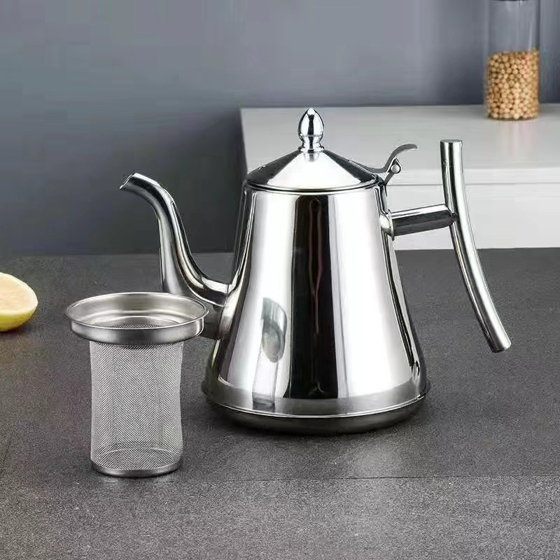 Tetera de Acero Inoxidable Pul - Coffee Tea And Leaf reseña y precio