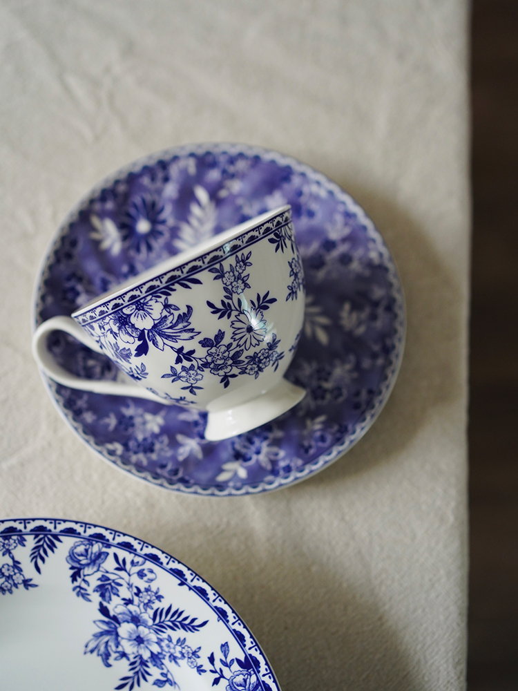 Taza y Plato de Café Estilo In - Coffee Tea Good Morning reseña y precio