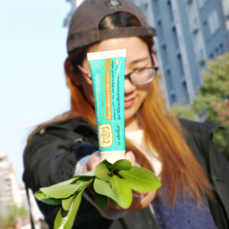 Pasta Dental Herbal Concentrad - Coffee Tea Thai reseña y precio