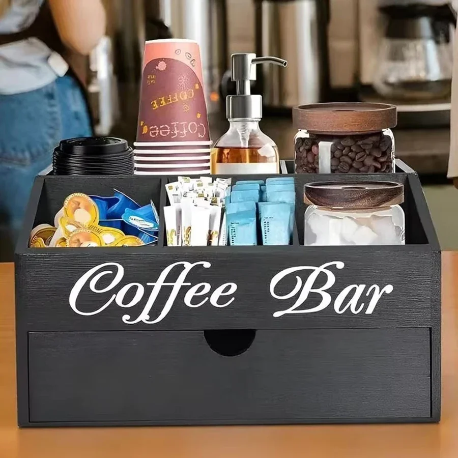 Caja de Almacenamiento de Café - Coffee Tea Box reseña y precio