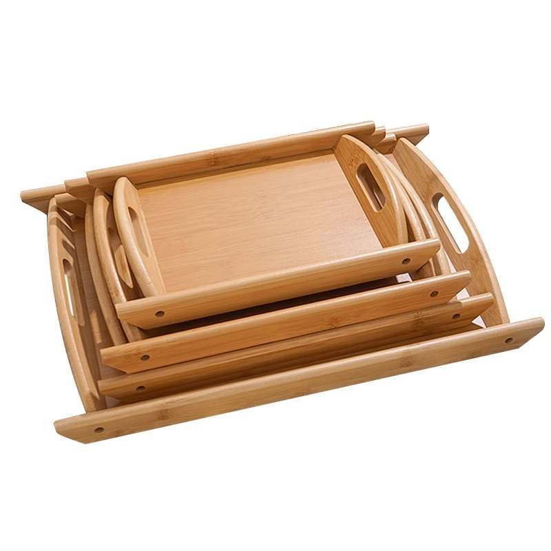 Bandeja Rectangular Japonesa d - Bamboo Tea Tray reseña y precio