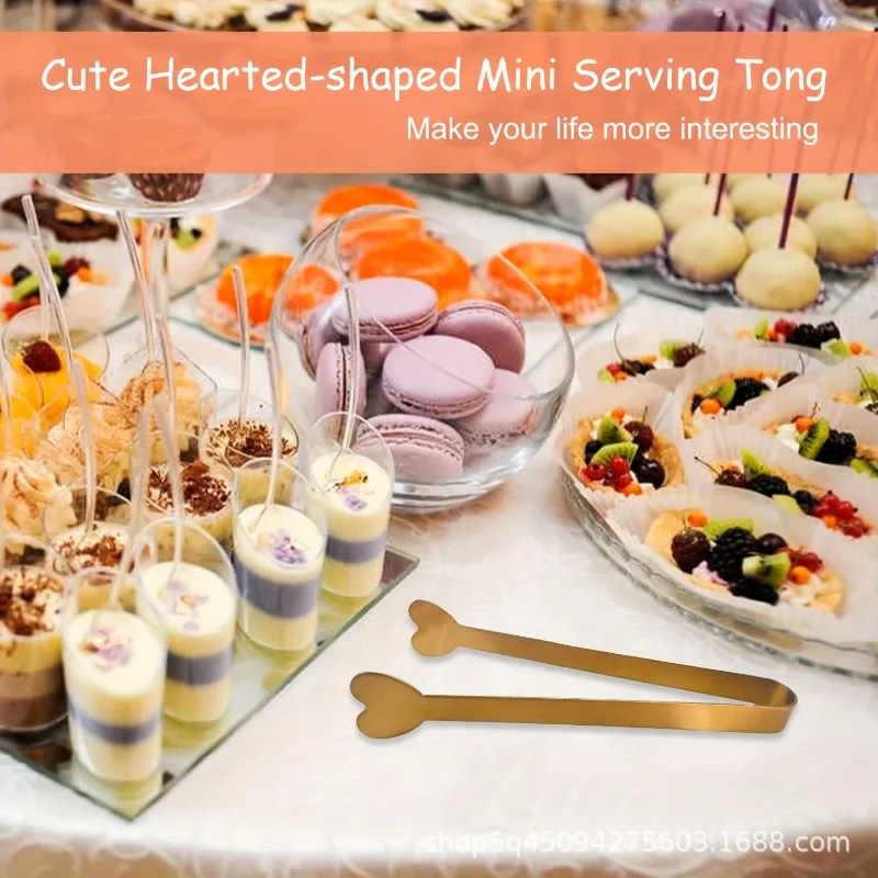 Mini pinzas en forma de corazó - Coffee Tea And Sugar Set reseña y precio