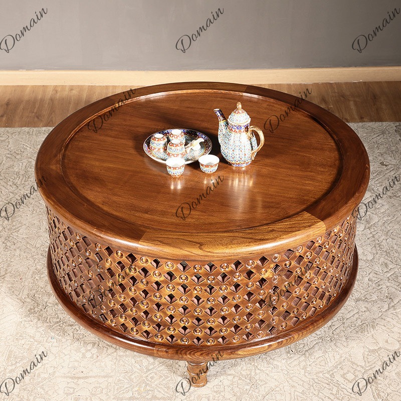 Mesa de Centro Redonda de Made - Coffee Tea Thai reseña y precio