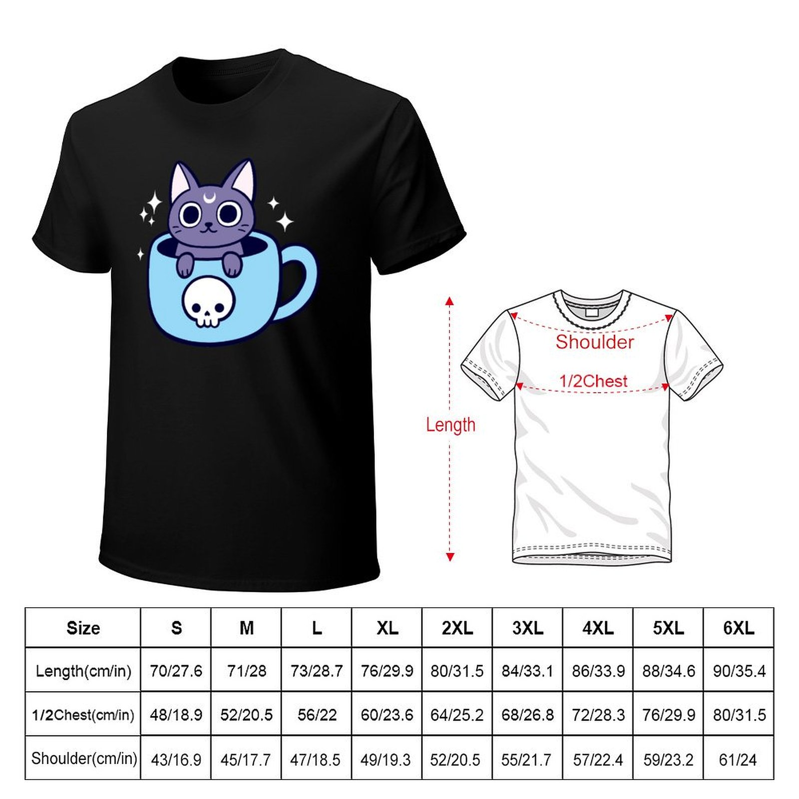 Camiseta Black Magic Tea / Cof - Coffee Tea Knits reseña y precio