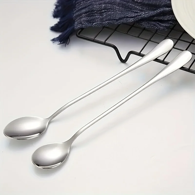 Juego de cucharas de mango lar - Coffee Tea And Sugar Set reseña y precio