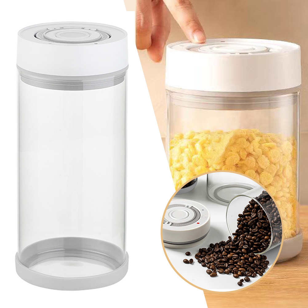 Tarro de vidrio a prueba de hu - Coffee Tea Box reseña y precio