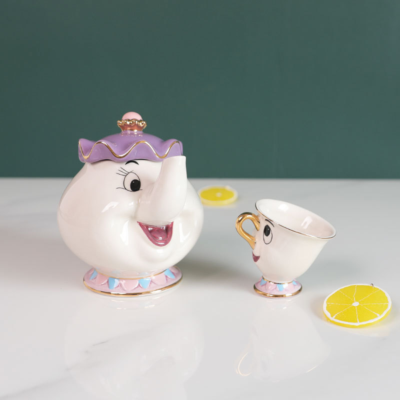 Tetera de dibujos animados La  - Coffee Tea And Sugar Set reseña y precio