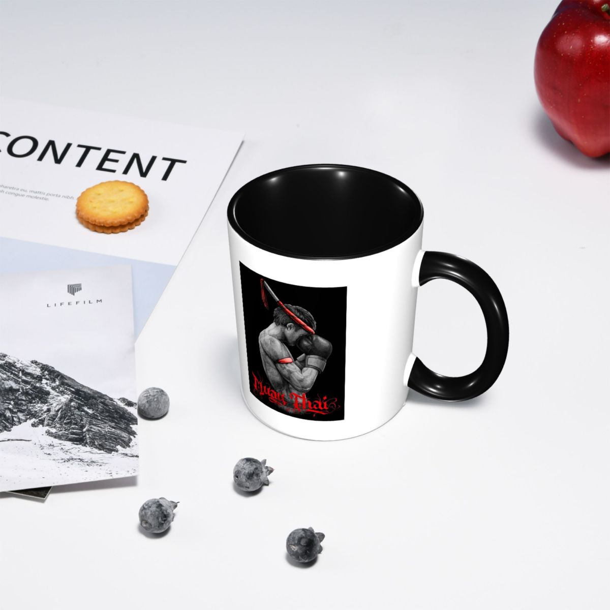 Taza de Cerámica Divertida con - Coffee Tea Thai reseña y precio
