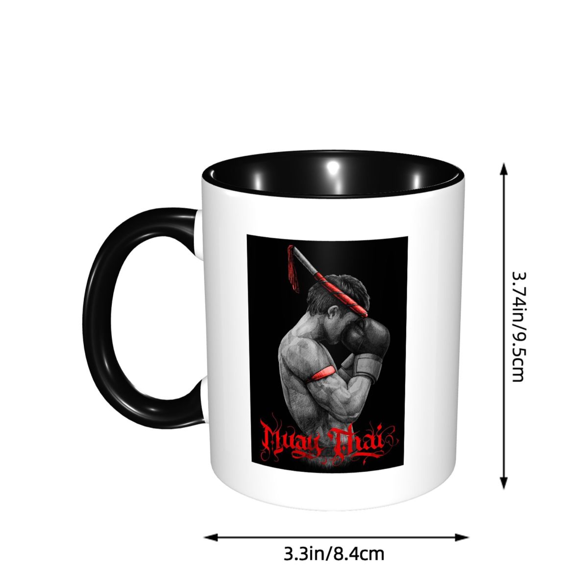 Taza de Cerámica Divertida con - Coffee Tea Thai reseña y precio