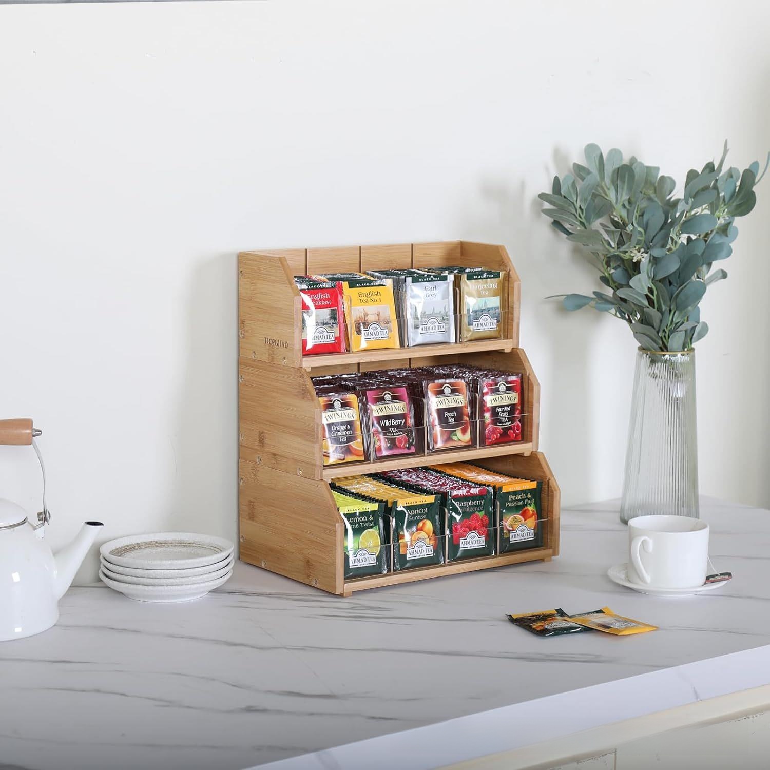 Caja de Almacenamiento de Bols - Coffee Tea Box reseña y precio