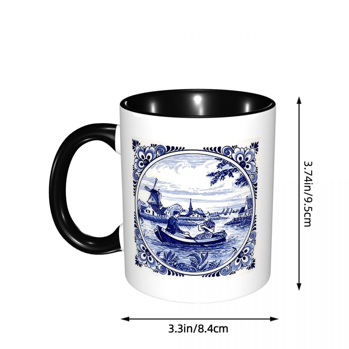 Taza de cerámica divertida con - Coffee Tea Drink reseña y precio