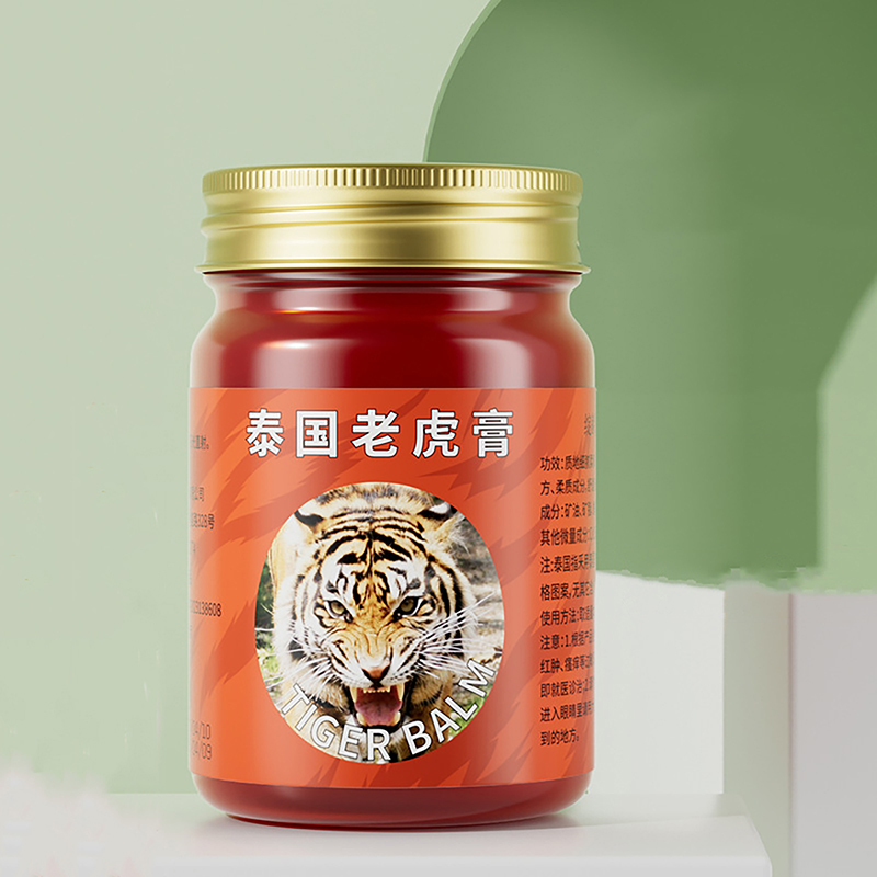 Pomada de bálsamo de tigre roj - Coffee Tea Thai reseña y precio