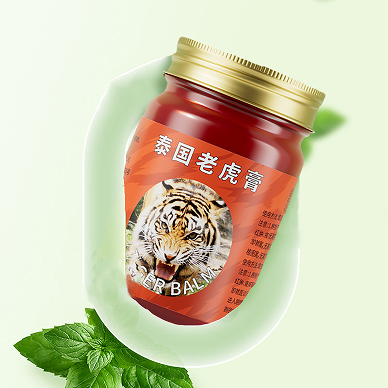 Pomada de bálsamo de tigre roj - Coffee Tea Thai reseña y precio