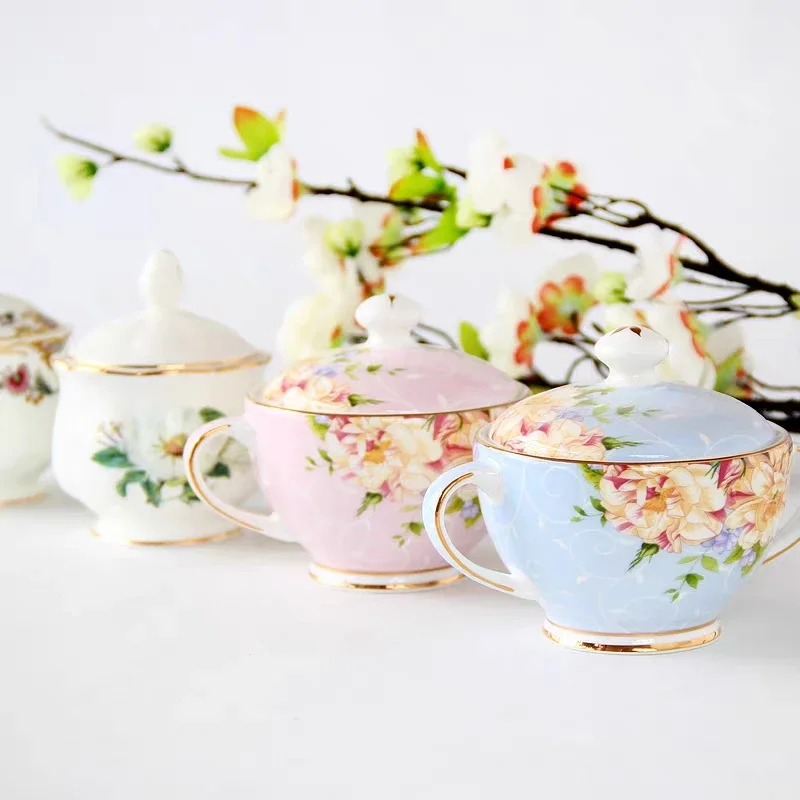 Azucarera de Estilo Europeo pa - Coffee Tea And Sugar Set reseña y precio