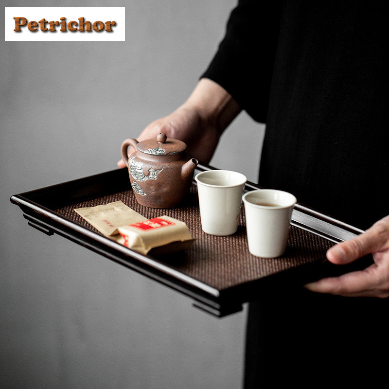 Bandeja de té tejida de bambú  - Bamboo Tea Tray reseña y precio