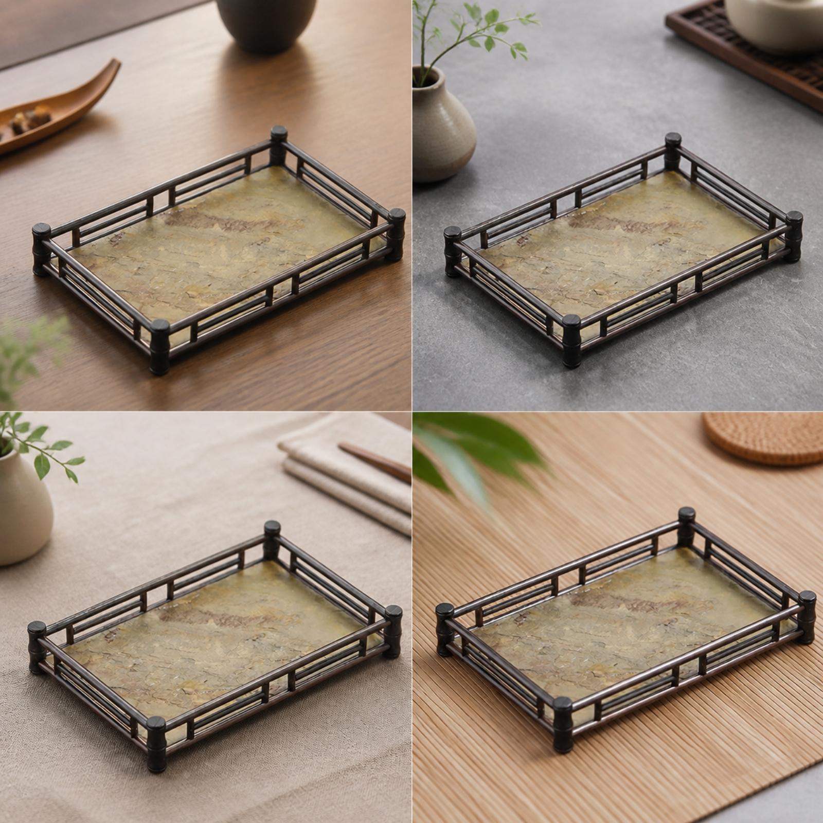 Bandeja de Bambú Rústica para  - Bamboo Tea Tray reseña y precio