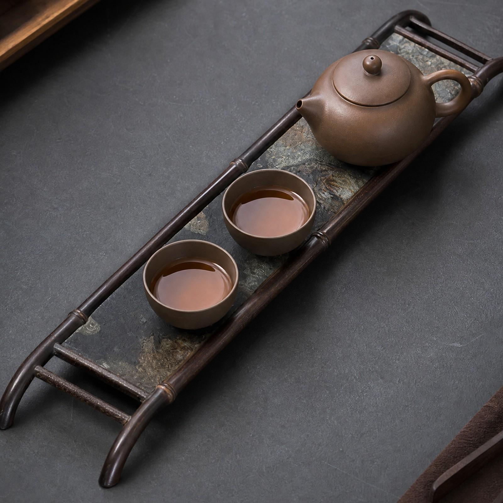 Bandeja de Bambú Rústica para  - Bamboo Tea Tray reseña y precio